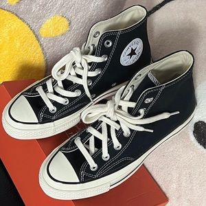 Converse chuck 70 vintage canvas high top unisex Black